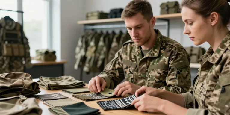 motif camouflage militaire