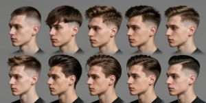 coupe de cheveux pour cheveux lisse homme