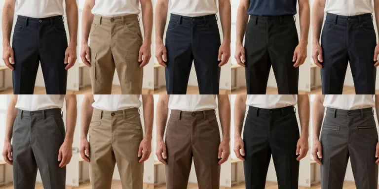 types de poches pantalon