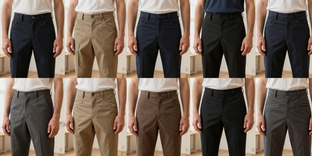 types de poches pantalon