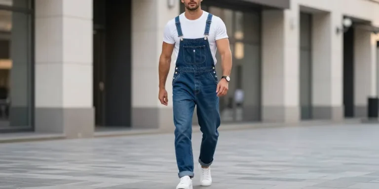 salopette homme style